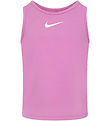 Nike Tanktop - Dri-Fit - Magic Flamingo w. Logo