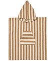 Wheat Badeponcho - Lille - Frotté - Cappucino Stripe