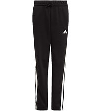 adidas Performance Sweatpants - J 3S FL PT 280 - Sort/Hvid m. Lo