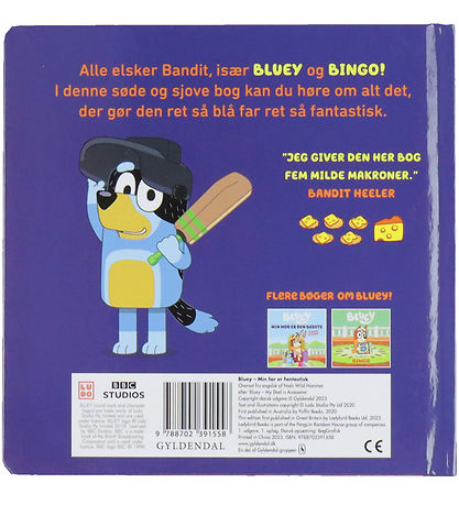 Forlaget Gyldendal Bog - Bluey - Min Far Er Fantastisk