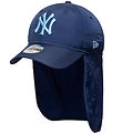 New Era Legionærhat - 9Forty - Sun Shield - Navy