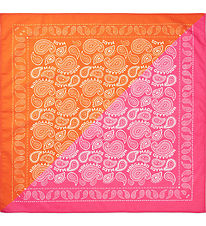 Mads Nørgaard Tørklæde - 55x55 cm - Pink/Orange