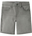 Name It Shorts - NkmSilas - Light Grey Denim