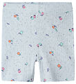 Name It Cykelshorts - NmfHamanda - Xenon Blue m. Hulmønster