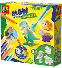 SES Creative Kreasæt - Pustetuscher - Dinosaurer