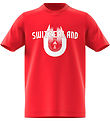 adidas Performance T-shirt - Switzerland - Pure Ruby
