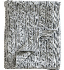 Jack o Juno Tæppe - 80x100 cm - Uld - Light Grey