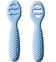 Jack o Juno Babyskeer - Silikone - 2-pak - Bubble - Pale Blue