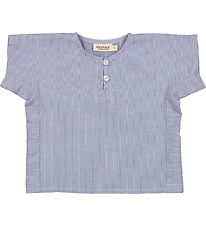 MarMar Skjorte k/æ - Tomba - Navy Stripe