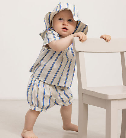 MarMar T-shirt - Tero - Chambray Stripe