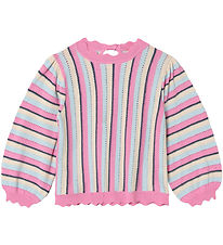 Fliink Bluse - Strik - Bowie Stripe - Sandshell Multi