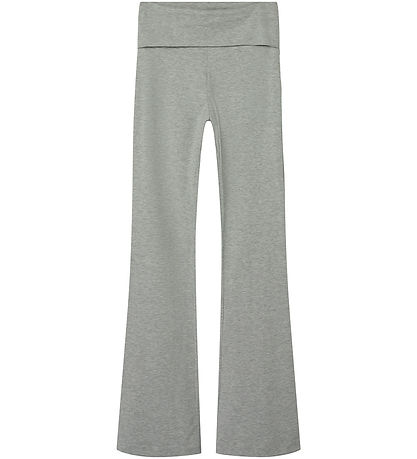 LMTD Bukser - NlfDicte - Light Grey Melange