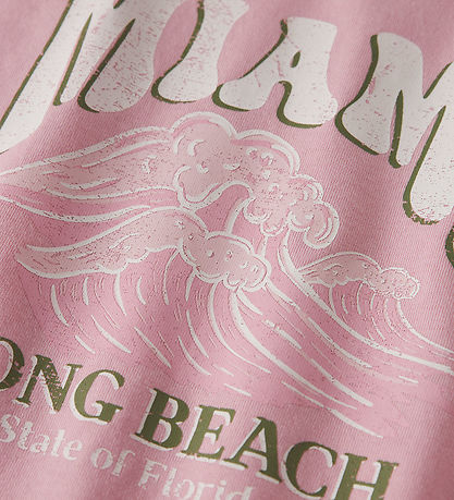 Name It T-shirt - NkfVeen - Cameo Rose/Miami