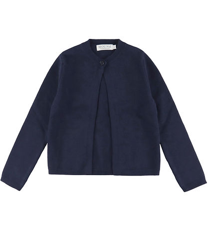 Hound Cardigan - Strik - One Button - Navy