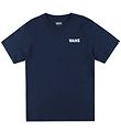 Vans T-Shirt - Headwaves - Navy m. Print