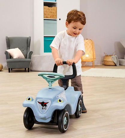 BIG Bobby Car - Bundle + Walker - Blå