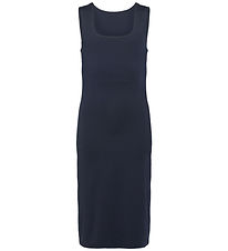Rosemunde Kjole - Billie Reversible - Midi - Dark Blue