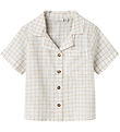 Name It Hemd k/ä - NmmHalom - Bright White