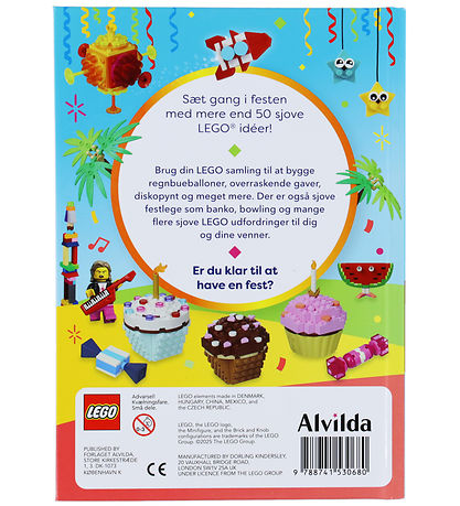 Alvilda Bog - LEGO® Festideer - Bog Med Klodser