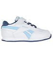 Reebok Sko - Royal Jog 3.0 Elastic & Top Strap - Hvid/Blå