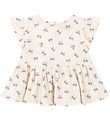 Konges Sløjd Top - Musselin - Coco - Bow Bleu