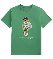 Polo Ralph Lauren T-shirt - Grøn m. Bamse
