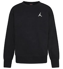 Jordan Sweatshirt - Crew - Sort m. Logo