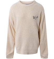 Hound Bluse - Strik - Off White