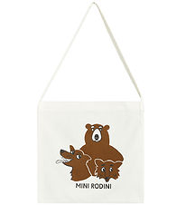 Mini Rodini Shopper - Camp Rodini - Offwhite m. Vilde dyr