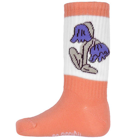 Mini Rodini Strømper - 2-pak - Flower - Multi