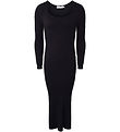 Hound Kjole - Rib - Viskose/Nylon - Sort