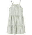 Name It Kjole - NkfVasita - Strap - Aqua Gray