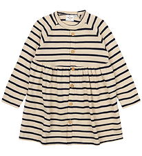 The New Siblings Dress - Knitted - TnstNat - Mood Indigo Striped