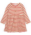 The New Siblings Kjole - Strik - TnstNat - Poppy Red Striped