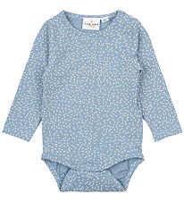 The New Siblings Bodysuit l/s - TnsbNeal - Alhley Blue AOP