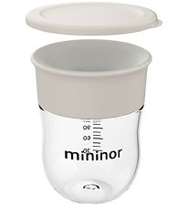 Mininor Træningskop m. Låg - Training - 220 ml - Skyet Morgen