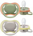 Philips Avent Sutter - 2-pak - Ultra Air - Grå/Grøn