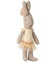 Maileg Hare - Micro - Leotard And Tulle Skirt - Cream