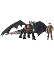 Dragons Legetøjsfigurer - Toothless & Hiccup