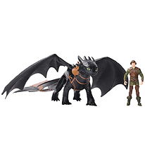 Dragons Legetøjsfigurer - Toothless & Hiccup