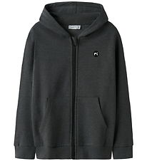 Name It Cardigan - Noos - Sweat - NkmVimo - Mørkegråmeleret