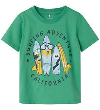 Name It T-shirt - NmmPfreddis - Green Spruce