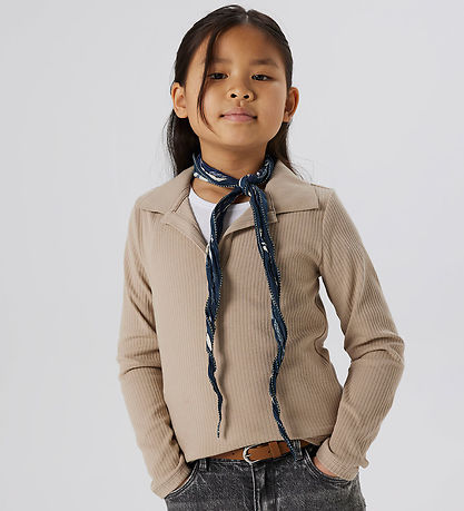 Name It Polobluse - Rib - NkfDusa - Pure Cashmere