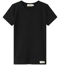 MarMar T-shirt - Rib - Modal - Noos - Sort