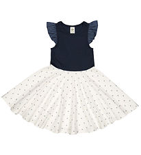 Müsli Kjole - Rib - Daisy - Night Blue