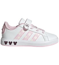 adidas Performance Sko - Grand Court Minnnie EL - Ftwwht/Clpink/