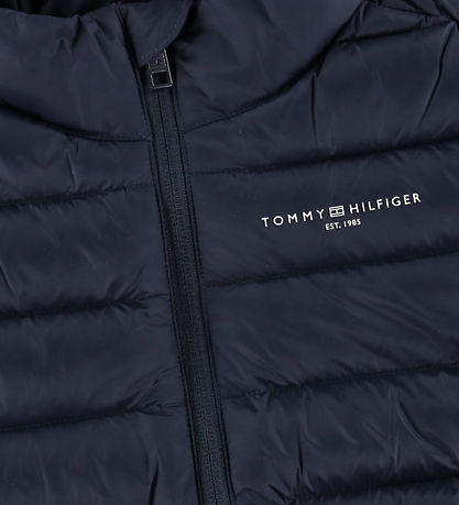 Tommy Hilfiger Dunjakke - Dark Night Navy