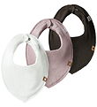 Name It Drool bib - 3-Pack - Rib - NbfYvettekoy - Cloud Dancer/