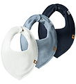 Name It Bibs - 3-Pack - Rib - NbmYasimkillo - Cloud Dancer