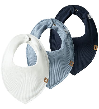 Name It Savlesmække - 3-pak - Rib - NbmYasimkillo - Cloud Dancer